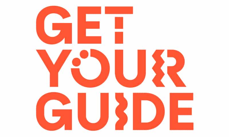 Logo GetYourGuide - pour planifier un voyage plein de visites guidées
