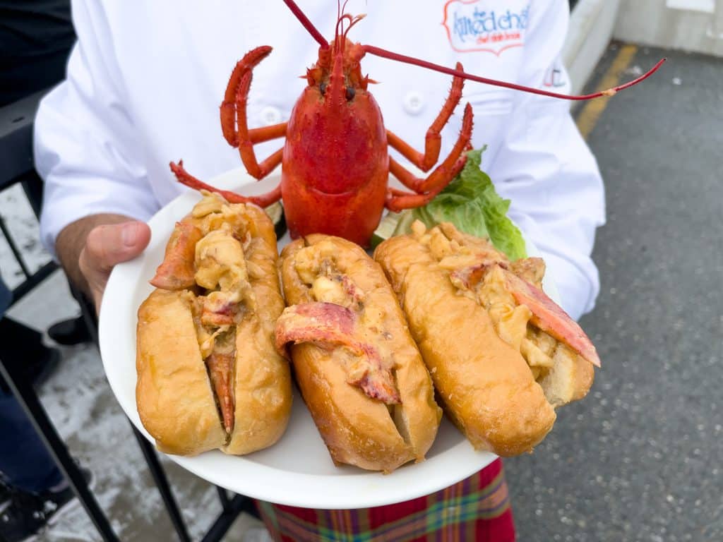 Creamed lobster, recette du Kilted Chef