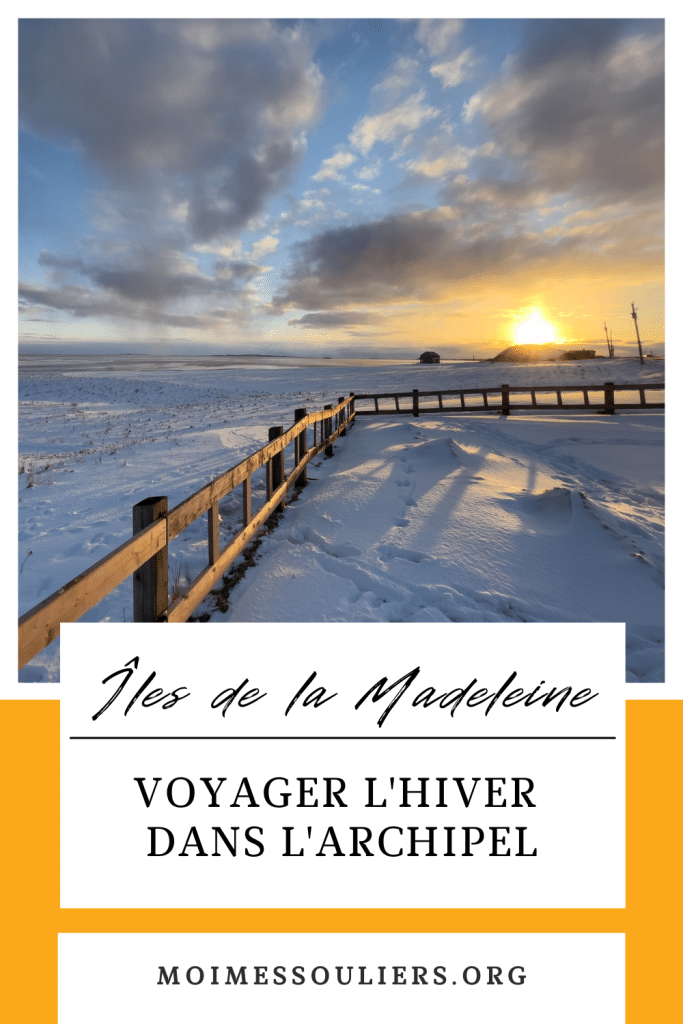 Voyager l'hiver dans l'archipel des Îles de la Madeleine