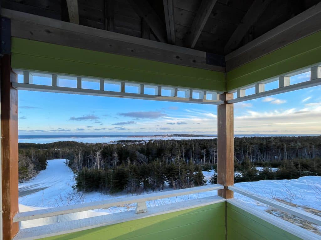 Vue de l'Auberge la Salicorne