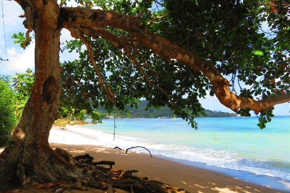 Playa Sapzurro près du Panama en Colombie