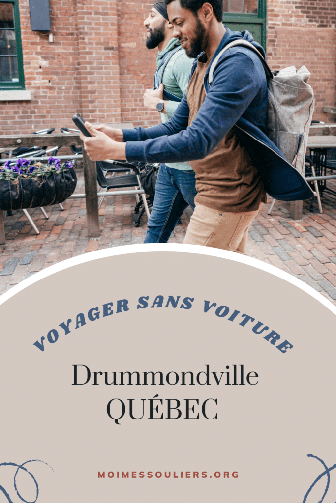 Voyager sans voiture à Drummondville au Québec