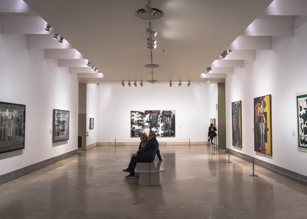 Intérieur du Musée Thyssen gratuit à Madrid - Karl Osss Von Iya