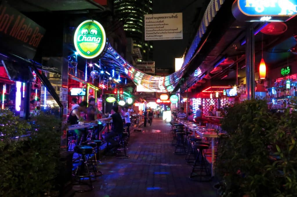 ruelles de nuit à voir à Bangkok