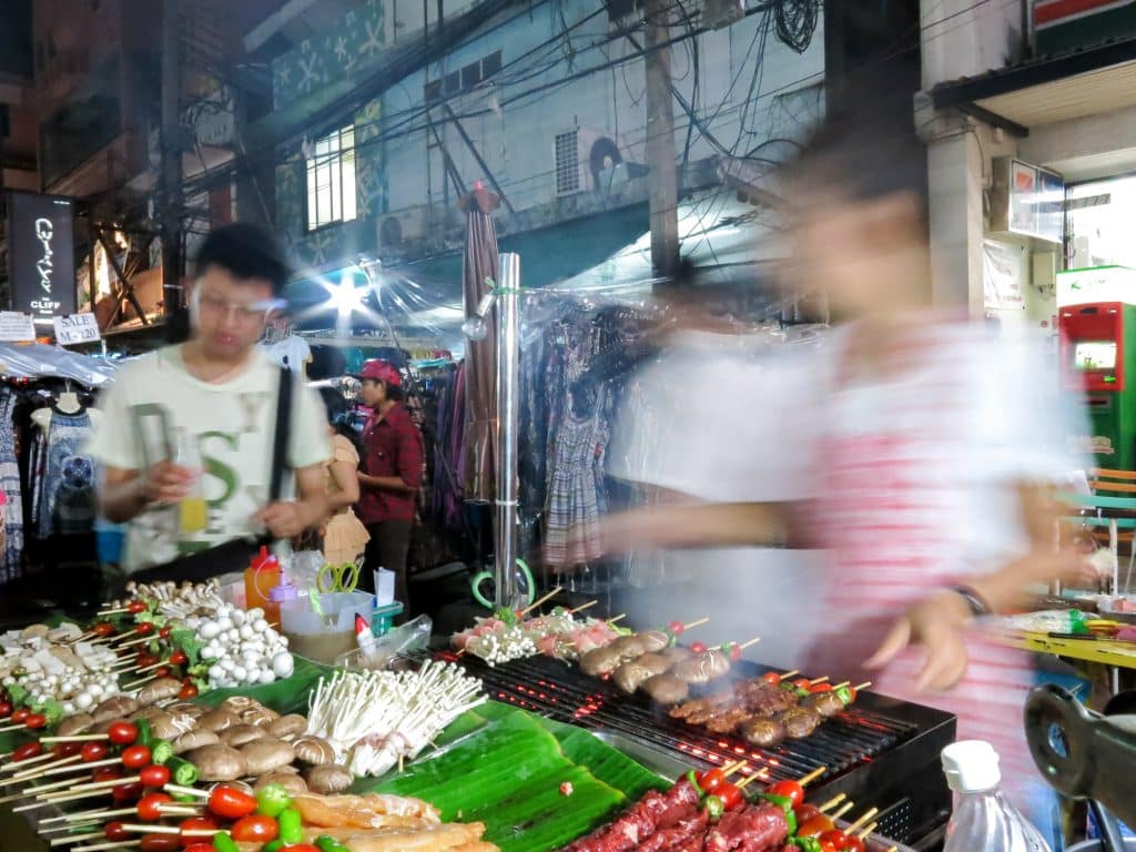 Street food à Bangkok