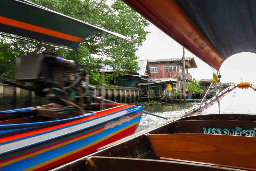 Tour de bateau des khlongs, à faire absolument