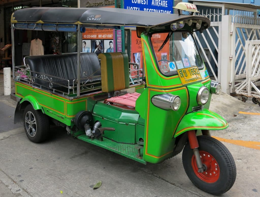 Tuktuk en Thaïlande
