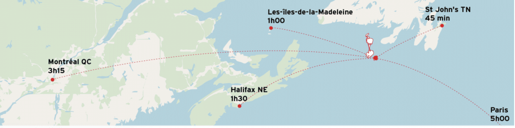 Vols vers Saint-Pierre-et-Miquelon