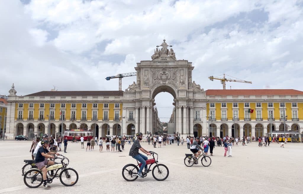 Arc de triomphe de la Praça de Comercio