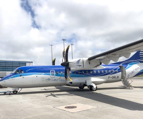 Avion de mon vol vers Saint-Pierre-et-Miquelon avec Air Saint-Pierre