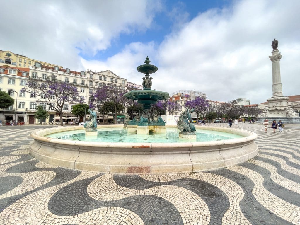 Place Rossio, place principale au centre-ville