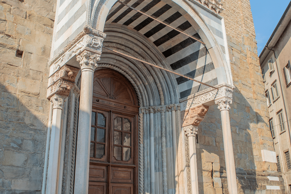 Basilique Santa Maria Maggiore à Bergamo, Italie