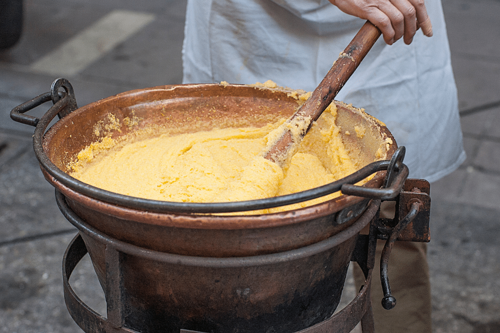 Quoi manger à Bergamo, Lombardie, Italie - Polenta