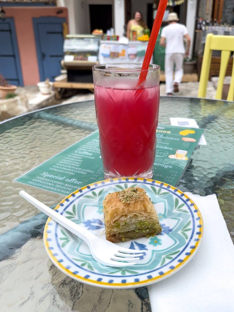 Baklava du Mama Lemon de Stari Bar, typique gastronomie du Monténégro