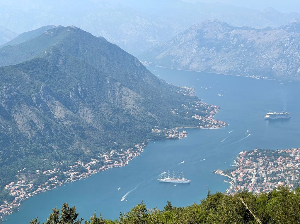 Panorama sur la baie de Kotor, que visiter