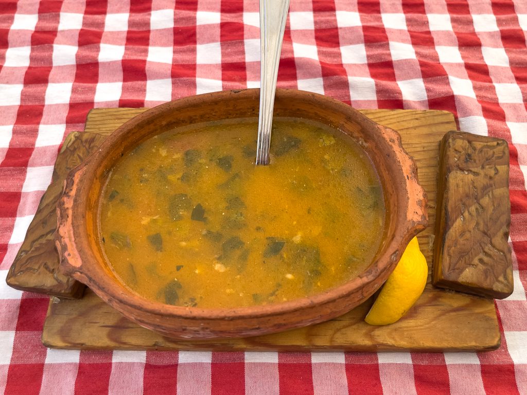 Riblja corba, soupe de poisson au Monténégro