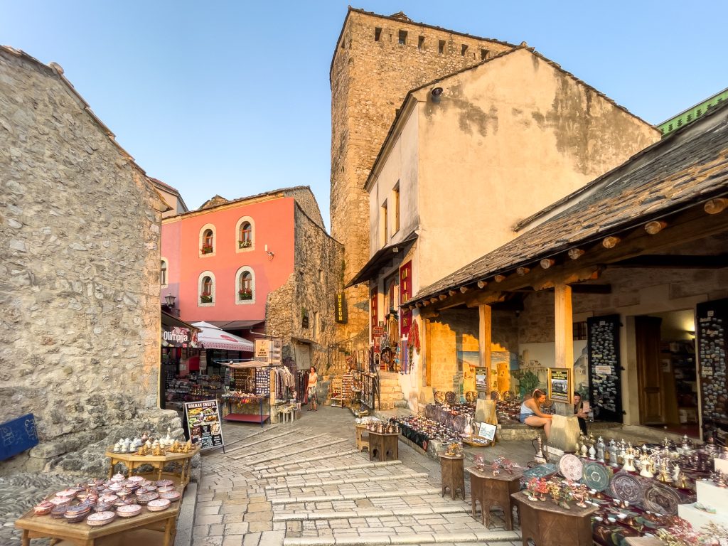 Vieille rue de Mostar