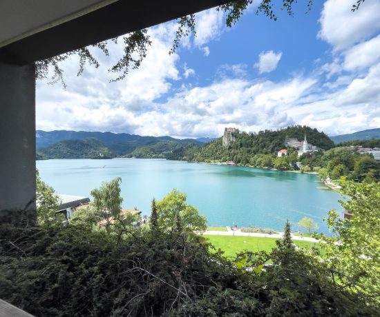 Vue de mon balcon - Où dormir à Bled