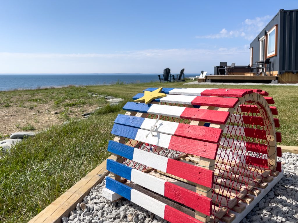 Casier à homard acadien - Cabane d'Horizon