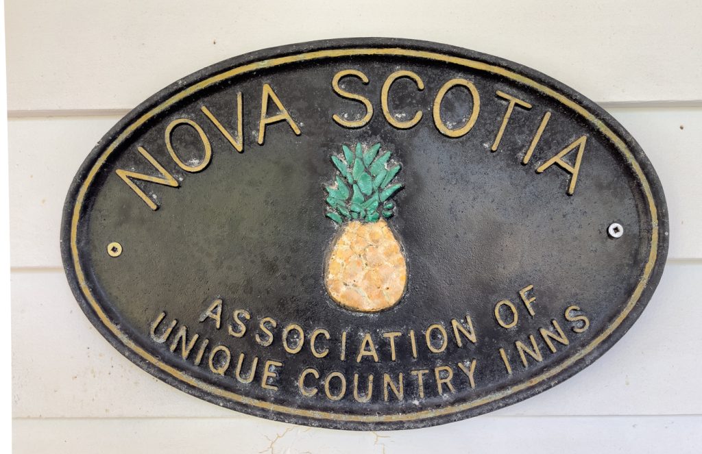 Enseigne Nova Scotia Association of Unique Country Inns