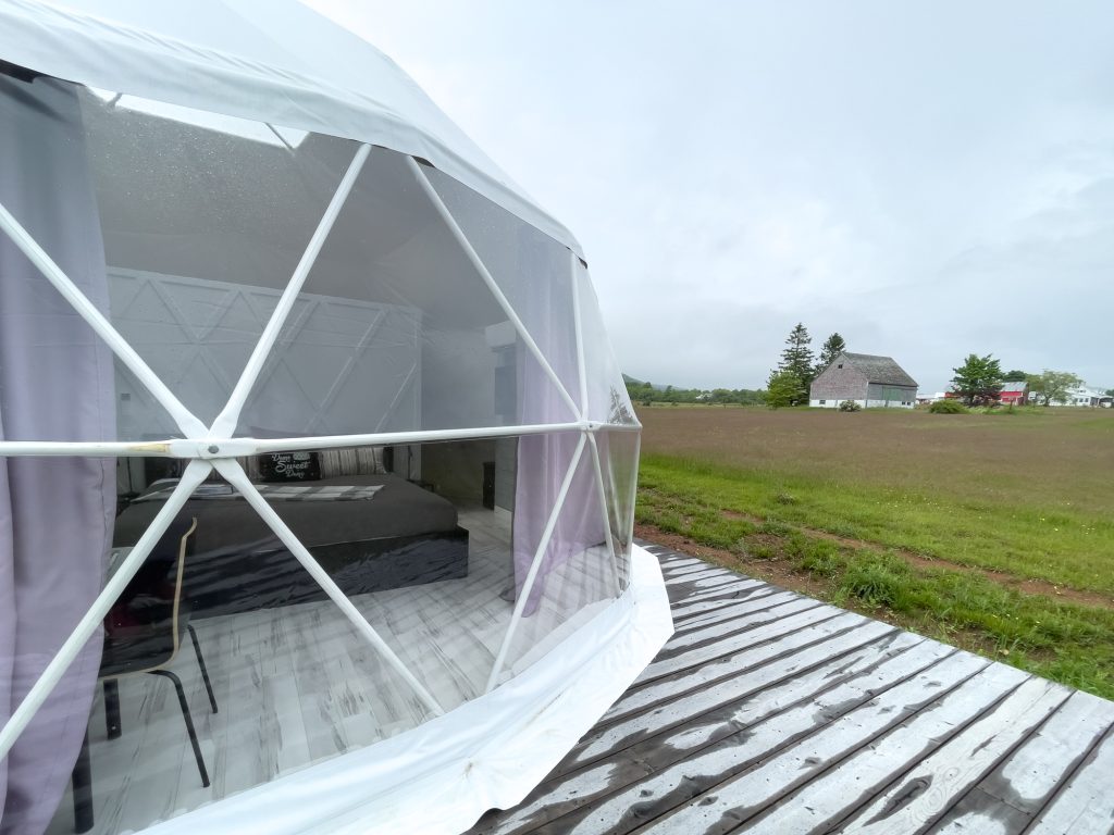 Hébergement insolite au Port Wade Glamping Dome