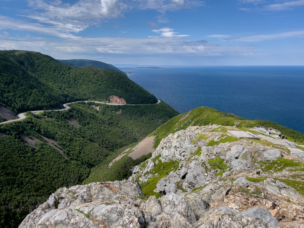 Bout de la Skykline Trail de la Cabot Trail