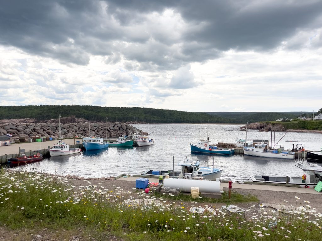 Petit village entre Chéticamp et Ingonish