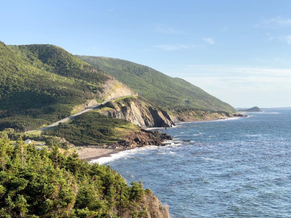 Rochers sur l'océan Atlantique - Cabot Trail