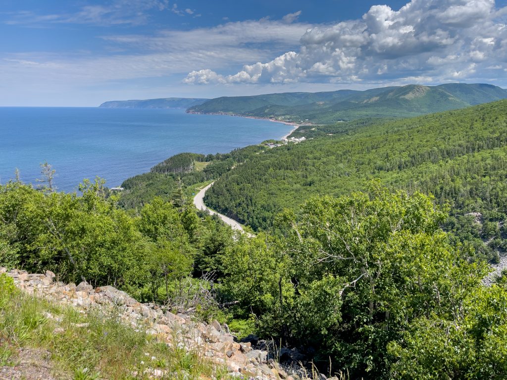 Vue de la Cabot Trail