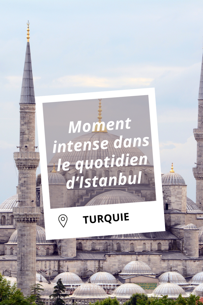 Moment intense dans le quotidien d'Istanbul, Turquie