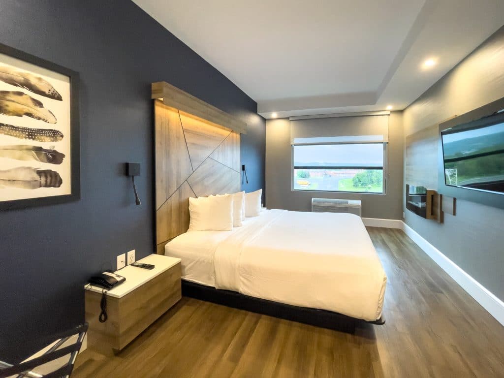 Chambre au Grey Rock Casino d'Edmundston au Nouveau-Brunswick