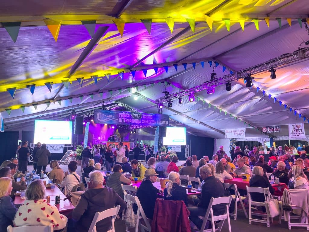 Salle du Prince Edward Island International Shellfish Festival
