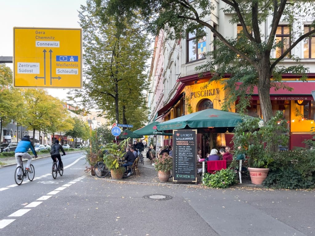 Café Puschkin à Leipzig