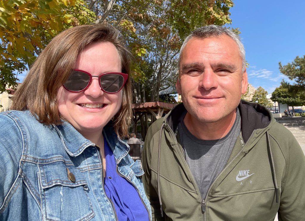 Jennifer et Nasuf - guide en Cappadoce, Turquie sur mesure