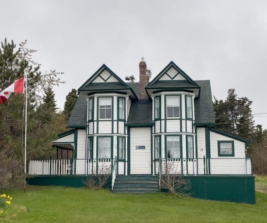 Façade de la Pelley House Heritage Home à Boyd's Cove