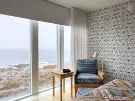 Vue de la chambre au Fogo Island Inn