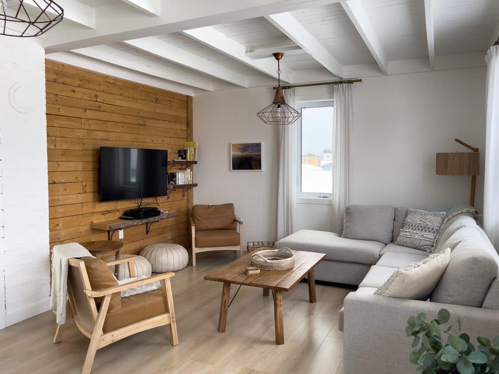 Salon à L'Escale du Vent - Maison mer