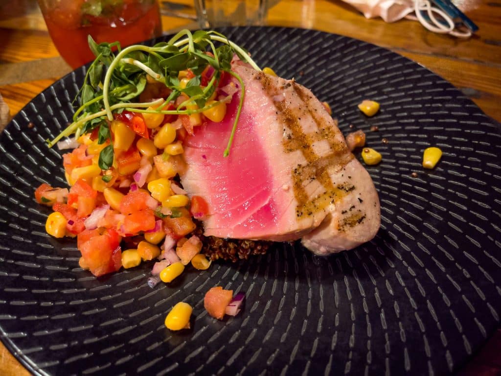 Tataki de thon aux Pas Perdus