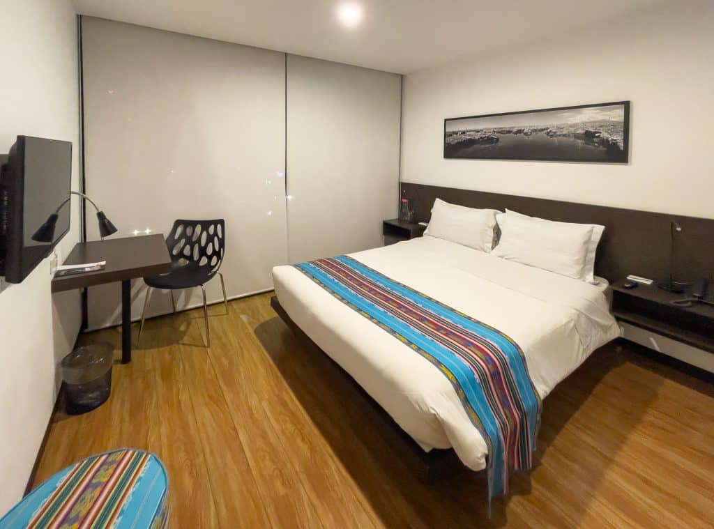 Chambre double à l'Hôtel Casa Q où dormir à Quito