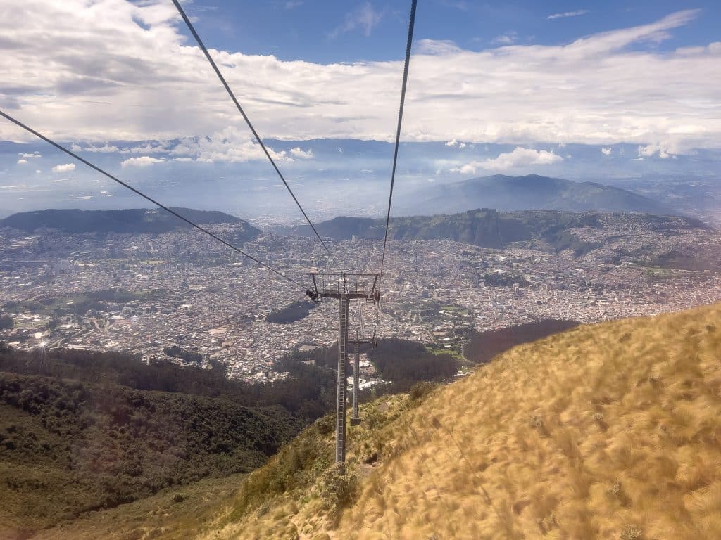 Teléferiqo - Montée au sommet du Pichincha - Quito, Équateur