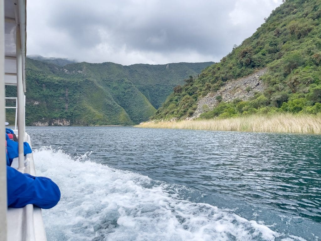 Croisières sur la lagune de Cuicocha - Parc national Cotocachi-Cayapas