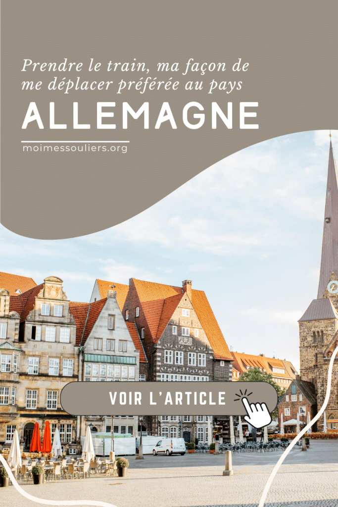 Prendre le train, ma façon de me déplacer préférée en Allemagne