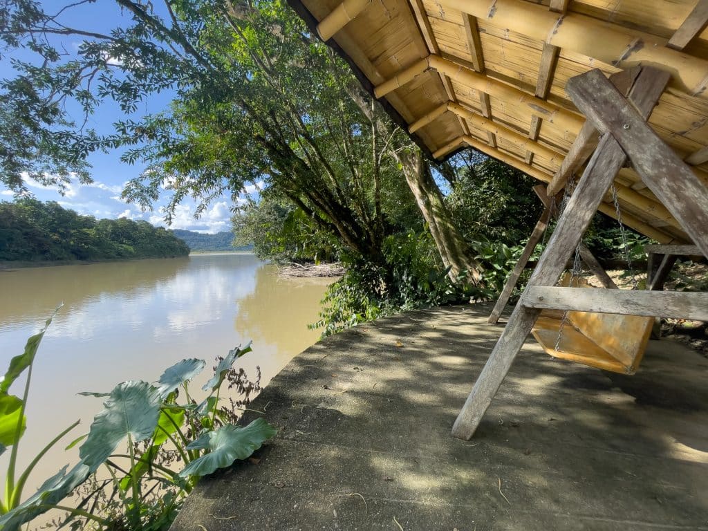 Aire de repos au LIana Lodge