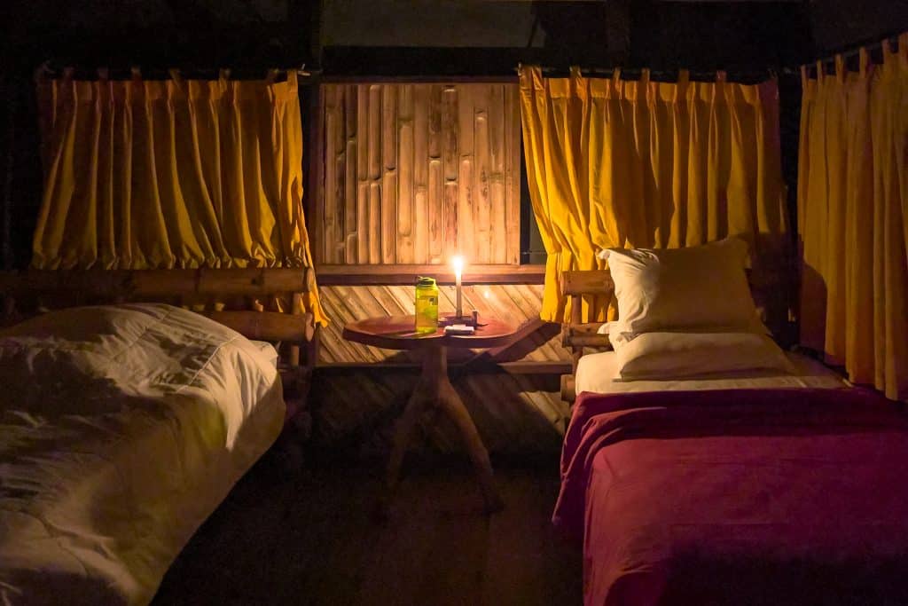 Ma chambre au Liana Lodge