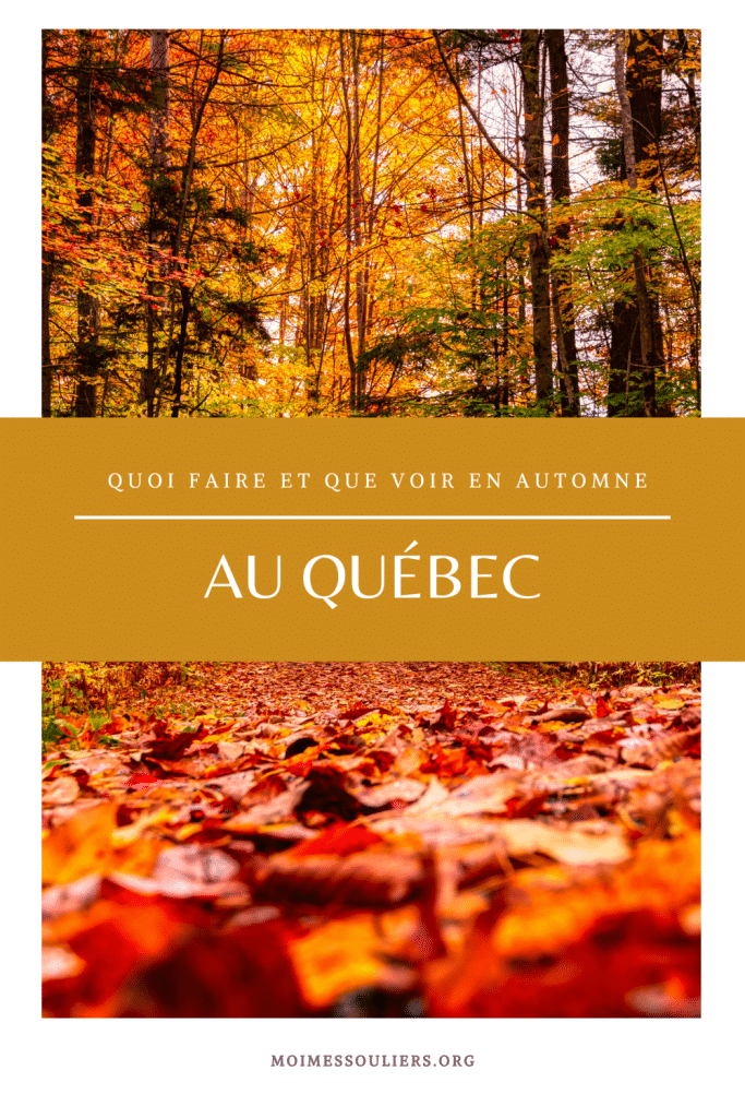 Quoi faire et que voir en automne au Québec