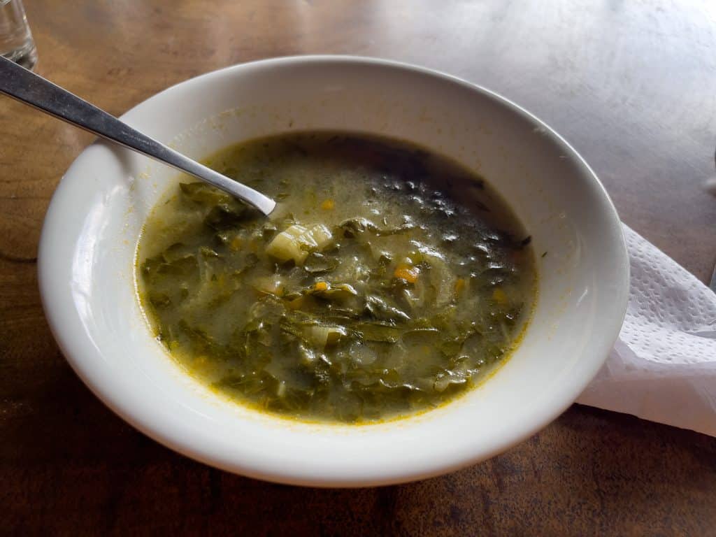 Soue aux légumes au Liana Lodge