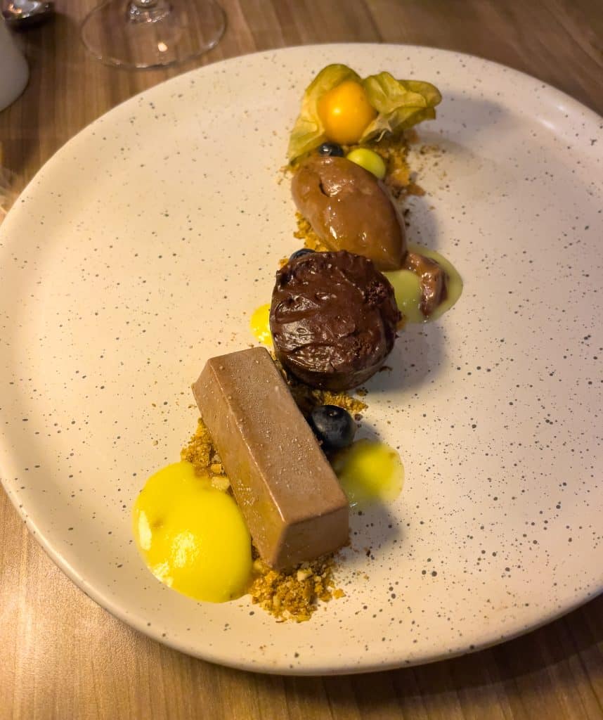 Chocolate dessert au Quai360