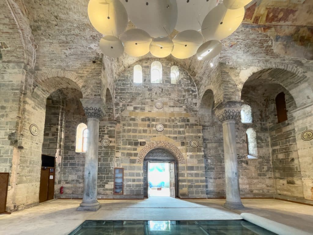 Intérieur de la mosquée Sainte-Sophie de Trabzon
