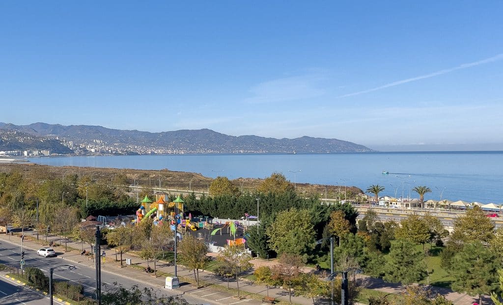 panorama de la mer Noire en Turquie