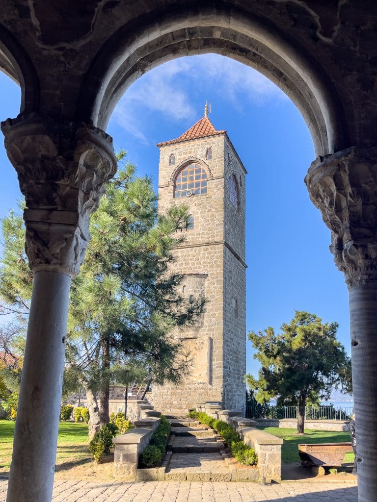 Tour de la mosquée Sainte-Sophie de Trabzon